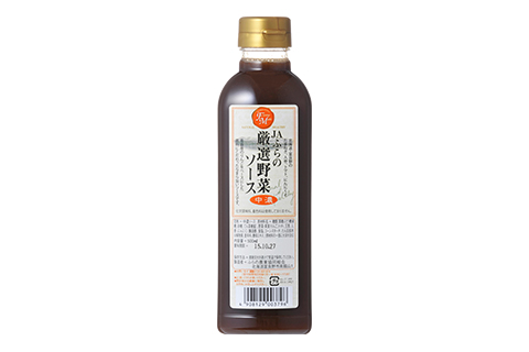 厳選野菜ソース中濃500ml